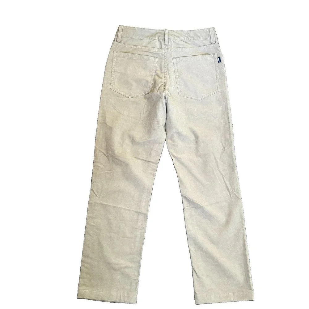 Vineyard Vines Pants Mens 30x30 Beige Corduroy Khaki Straight Leg Preppy Office